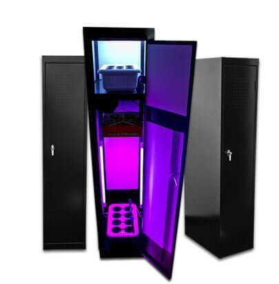 Grow Box LED SuperLocker 3.0 LED Grow Cabinet - Best hydroponics grow boxes